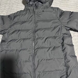 Men's Dark Gray Puffer Jacket
